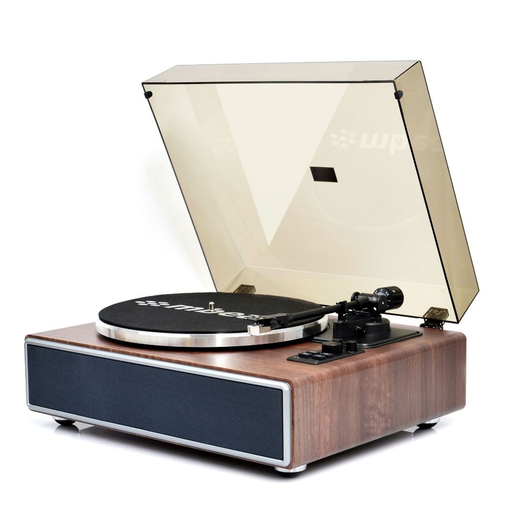 [9346396002947] 9346396002947 mbeat®  Hi-Fi Turntable with Bluetooth Speaker adjustable counterweight Turntable Speed: 331/3  45 RPM Weight: 5.75kg