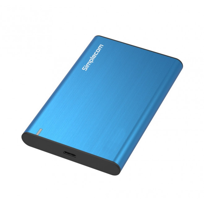 [9350414001775] 9350414001775 Simplecom SE221 Aluminium 2.5'' SATA HDD/SSD to USB 3.1 Enclosure Blue
