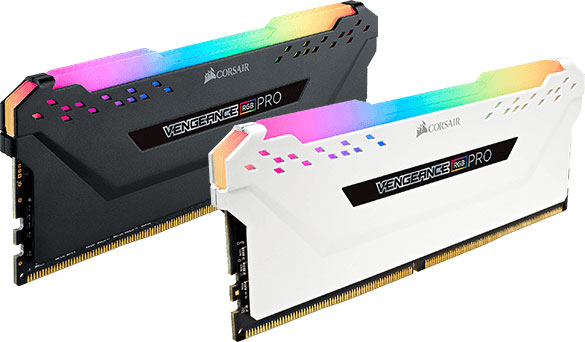 [840006606291] 840006606291 (LS) Corsair Vengeance RGB PRO Light Enhancement Kit White - No DRAM Memory  are Meant for Aesthetic Use Only