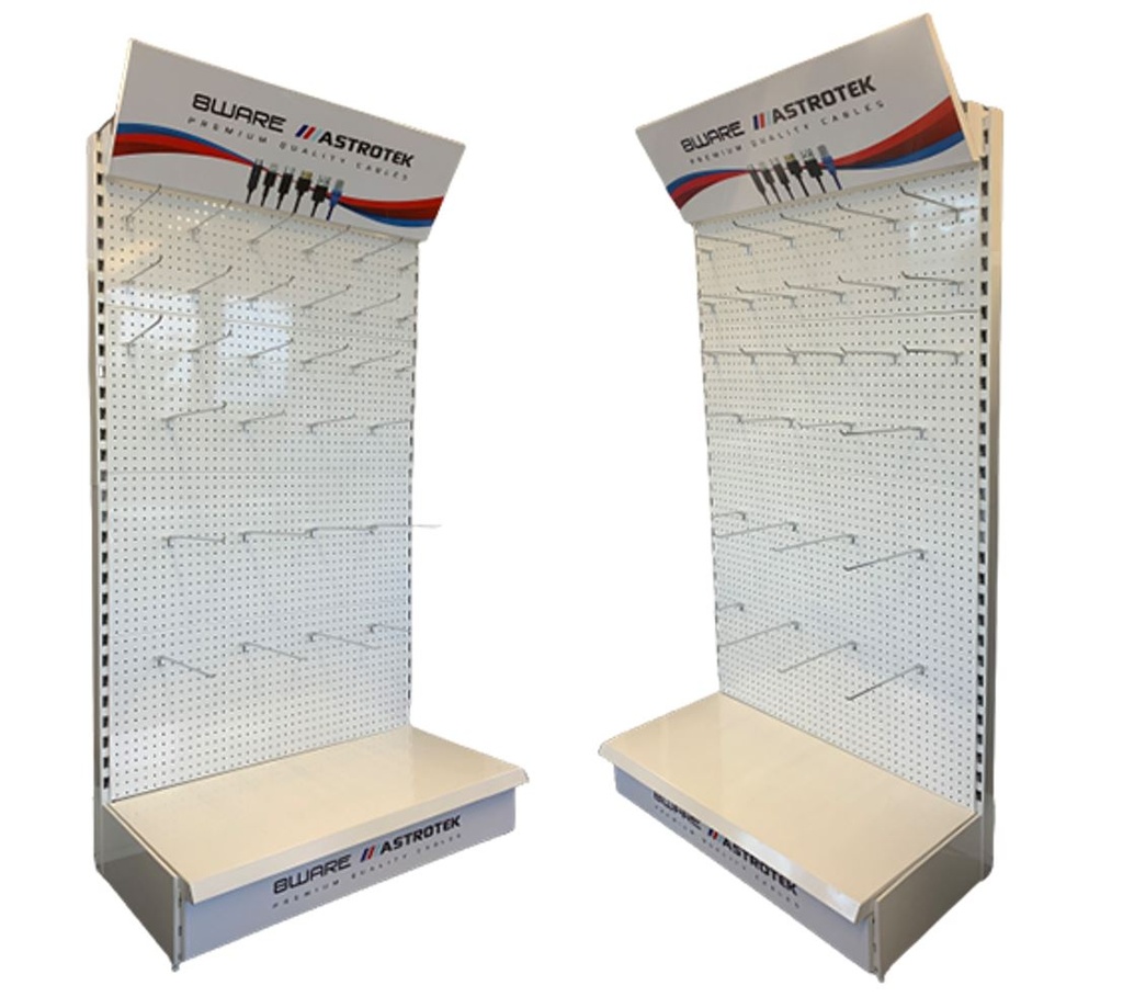 [DISPLAYSTAND2] DISPLAYSTAND2 Retail Cable Display Stand #2 - Dimension 45x102x180cm - Get it FREE when buy $1000 8ware/Astrotek Products (1 stand per box)