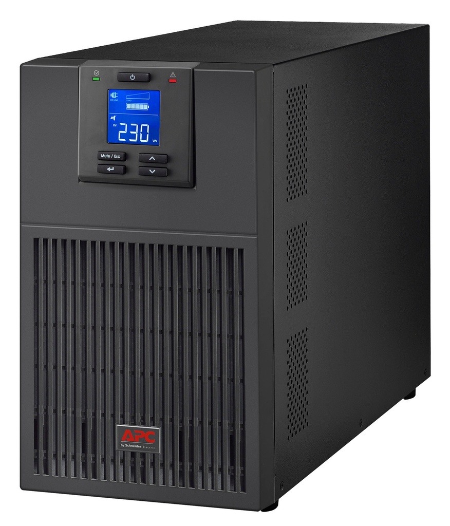 [731304337973] 731304337973 APC Easy UPS 3000VA/2400W Online UPS, Tower Form Factor, 230V/16A Input, 1x IEC C19  6x IEC C13 Outlets, Lead Acid Battery