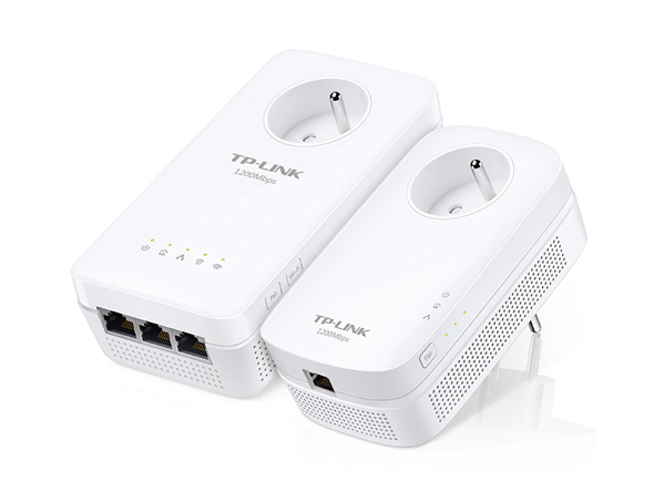 [6935364072223] 6935364072223 TP-Link TL-WPA8631P KIT AV1300 Gigabit Passthrough Powerline AC Wi-Fi Kit AV2 300Mbps 867Mbps 2x2MU-MIMO 300m Range
