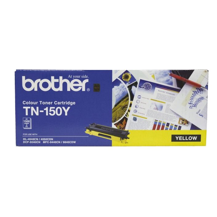 [COB-TN-150Y] COB-TN-150Y TN-150Y COLOUR LASER TONER - STANDARD YELLOW TONER CARTRIDGE TO SUIT HL-4040CN/4050CDN, DCP-9040CN/9042CDN, MFC-9440CN/9450CDN/9840CDW - 1500 PAGES