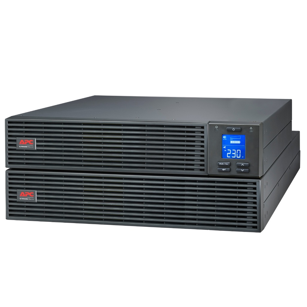 [SRV3KRILRK] APC Easy UPS 3000VA/2400W Online UPS, 4U RM, 230V/16A Input, 4x IEC C13 Outlets, Lead Acid Battery, W/ Battery Pack, W/ Rail Kit