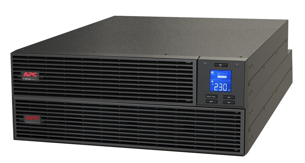 [SRV3KRILRK] SRV3KRILRK APC Easy UPS 3000VA/2400W Online UPS, 4U RM, 230V/16A Input, 4x IEC C13 Outlets, Lead Acid Battery, W/ Battery Pack, W/ Rail Kit