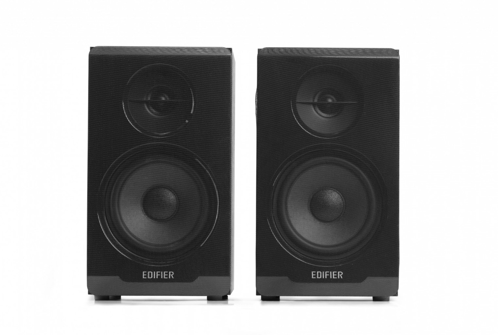 [6923520268764] 6923520268764 Edifier R33BT Active Bluetooth Speaker - V5.0 1/2 inch Tweeter  3.5 inch Mid/Bass Driver, 10W RMS Power Output, 70Hz-20KHz, ≥85dB(A), Wooden Enclosure