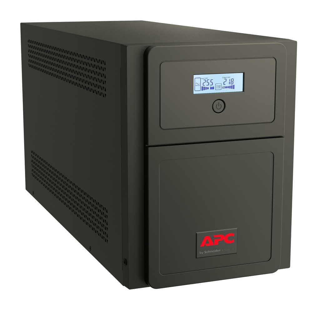 [731304346555] 731304346555 APC Easy UPS 1 Ph Line Interactive, 3kVA, Tower, 230V, 6 IEC C13 outlets, AVR, Intelligent Card Slot + Dry Contact, LCD