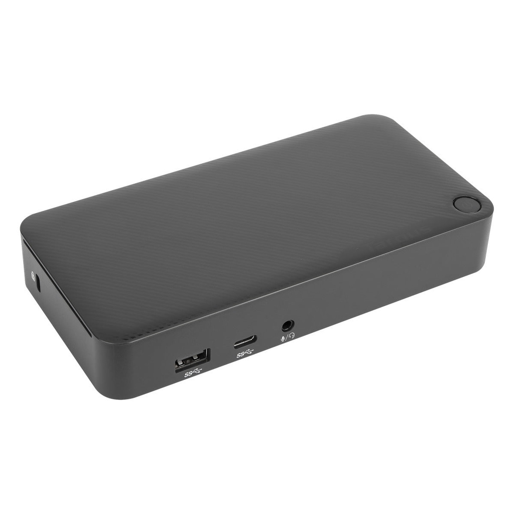 [92636346805] 92636346805 Targus Universal USB-C Dual Video 4K Docking Station with 65W Power Delivery Support 1x5K or 2x4K UHD@60Hz 2xHDMI2.0 USB-C 3xUSB-A GLAN Audio Combo
