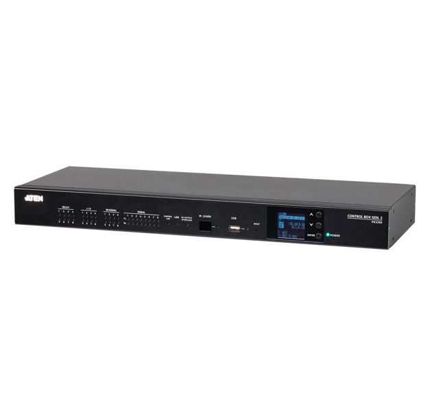 [KVA-VK2200] KVA-VK2200 Aten VK2200 Control System - Compact Control Box Gen 2., High performance with Quad-core CPU, Dual, isolated LAN for secured communication