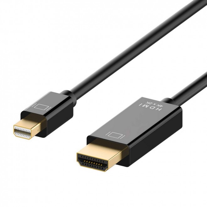 [9350414001706] Simplecom DA202 4K Mini DisplayPort (miniDP) to HDMI Cable 2160P Ultra HD 1.8M