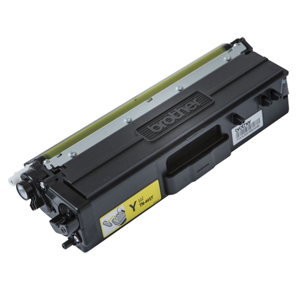 [4977766772402] 4977766772402 Brother TN-446Y Colour Laser- Super High Yield Yellow- HL-L8360CDW, MFC-L8900CDW - 6,500 Pages