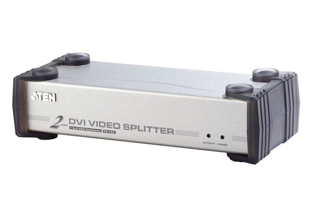 [672792111112] 672792111112 Aten Video Splitter 2 Port DVI Video Splitter w/ Audio, 1920x1200@60Hz, Cascadable to 3 Levels (Up to 8 Outputs)