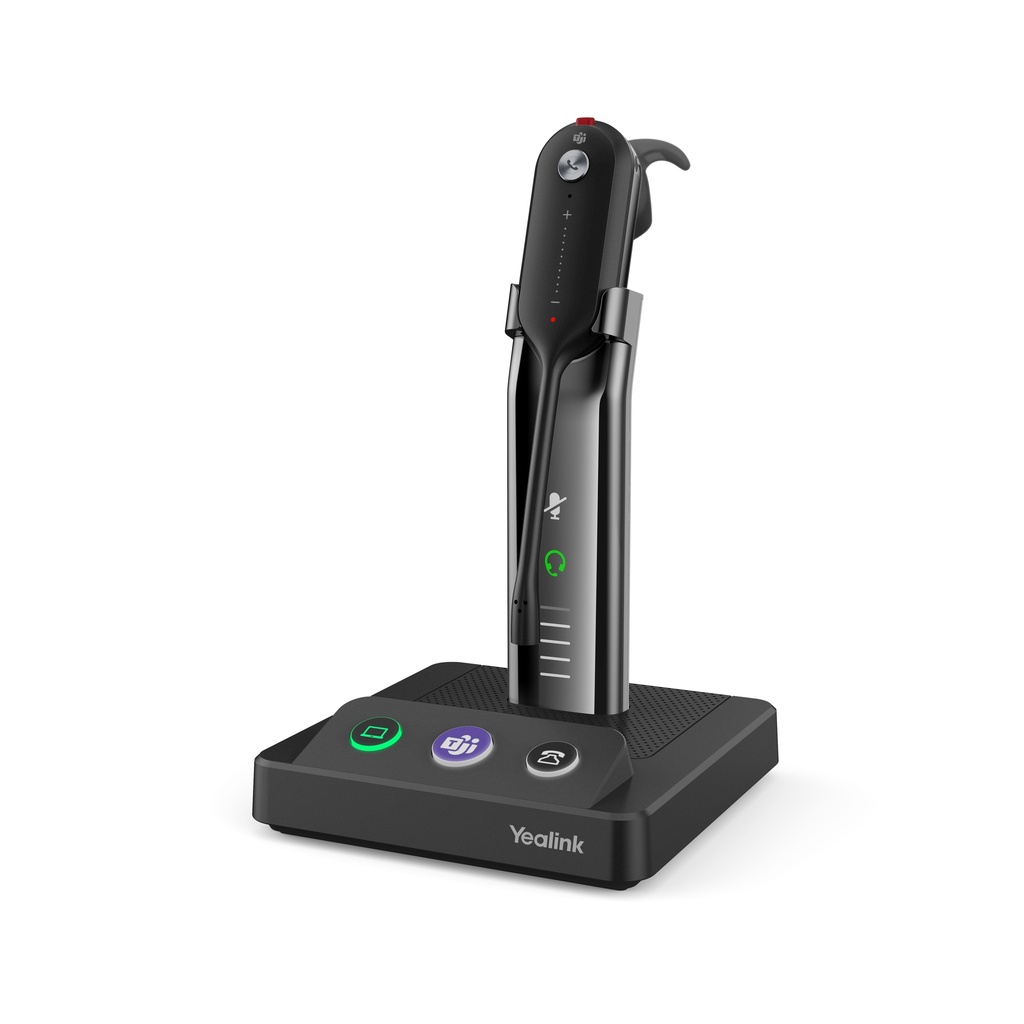 [6938818319295] 6938818319295 Yealink WH63 Teams Convertible DECT Wireless Headset, Busylight On Headset,2x microphones, HD Voice,Noise Killer, UC platform,MicrosoftTeams Certified