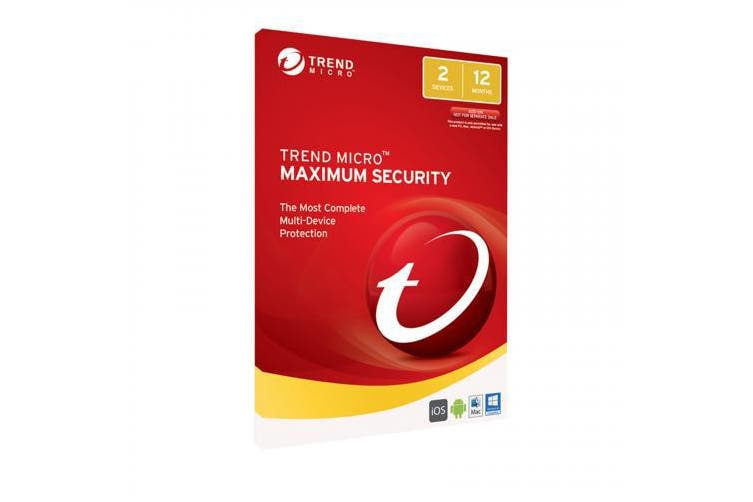 [4710425959192] Trend Micro Maximum Security (1-2 Devices) 1Yr Subscription Add-On