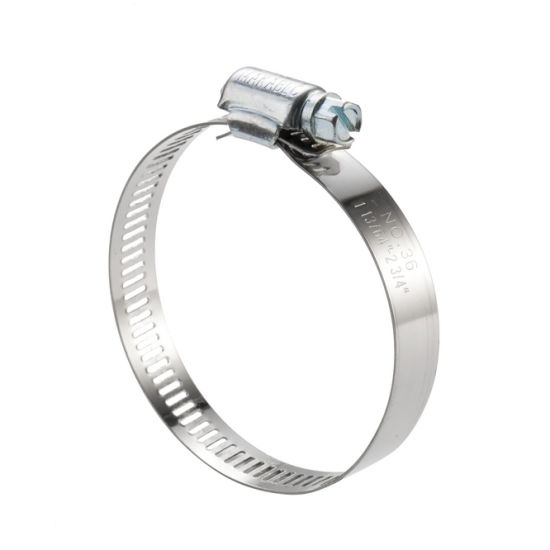 [NHU-LTU-CLAMP] NHU-LTU-CLAMP *Ubiquiti Accessory* Stainless Steel 304 Adjustable Hose Clamp, 12mm, Bandwidth 21-44mm, 304 Phillips Screwdriver To Tighten