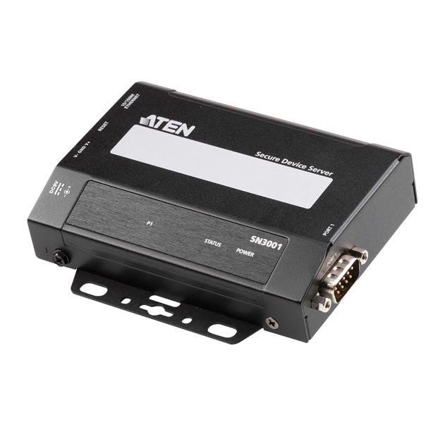 [KVA-SN3001] KVA-SN3001 Aten SN3001 1-Port RS-232 Secure Device Server, Secured operation modes, Third-party authentication, Local and remote authentication and login