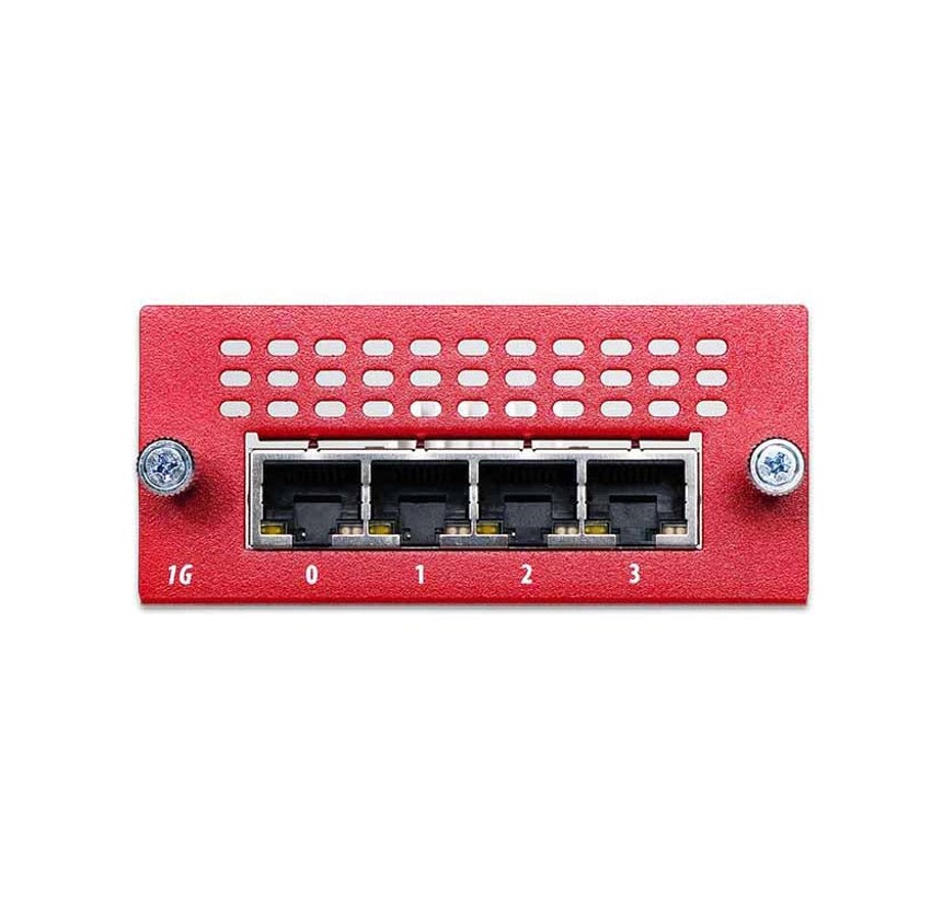 [654522862235] 654522862235 WatchGuard Firebox M 3rd Gen 4 x 1Gb Copper Module
