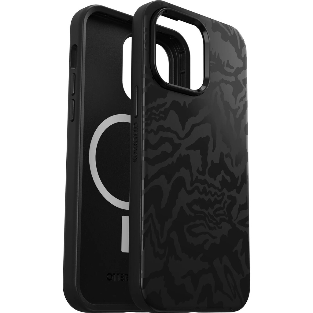 [840262385831] 840262385831 OtterBox Apple iPhone 14 Pro Max Symmetry Series+ Antimicrobial Case for MagSafe - Rebel (Black) (77-88969) 7 Years Warranty