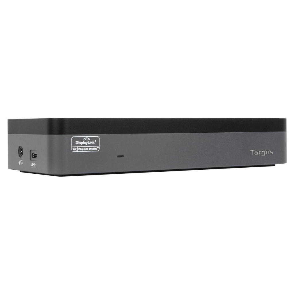 [92636336806] 92636336806 Targus Universal USB-C Quad 4K Video Docking Station With 100w Power Delivery 4xHDMI 4xDP 4xUSB-A 2xUSB-C GLAN Audio for PC MacBook Chrome Linux