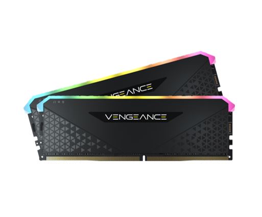 [840006612872] 840006612872 Corsair Vengeance RGB PRO 16GB (2x8GB) DDR4 3200MHz C16 Desktop Gaming Memory Black