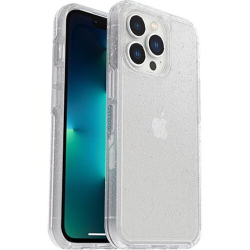 [840104265307] 840104265307 OtterBox Symmetry Clear Apple iPhone 13 Pro Case Stardust (Clear Glitter) - (77-83494), DROP+ 3X Military Standard, Raised Edges, 7 Years Warranty