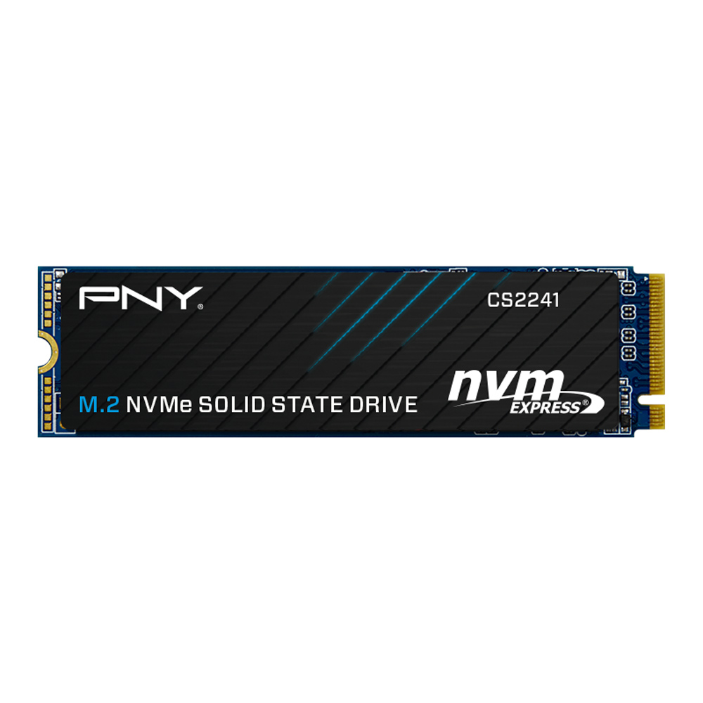 [4718006454357] PNY CS2241 500GB NVMe SSD Gen4x4 M.2 4700MB/s 1700MB/s R/W TBW 1.5M hrs MTBF 5yrs wty