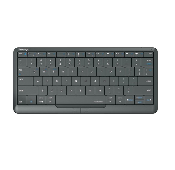 [KBC-PSKEY2] Clevetura Prestigio PSKEY2, ClickTouch 2, Huge Invisible Touchpad On Keys, Familiar Gestures, Adjustable the Touchpad Area, Press to Type