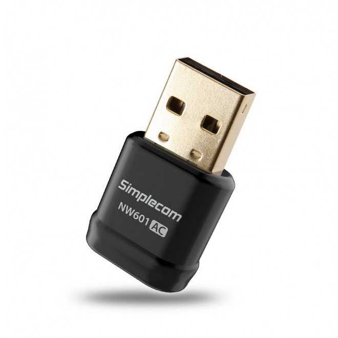 [9350414000969] 9350414000969 Simplecom NW601 AC600 Mini WiFi Dual Band Wireless USB Adapter