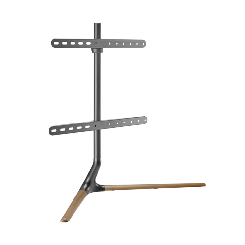 [6956745168311] 6956745168311 Brateck Modern Linear Tabletop TV Stand For 49"-70" TVs  -- Matte Black  Walnut(LS)