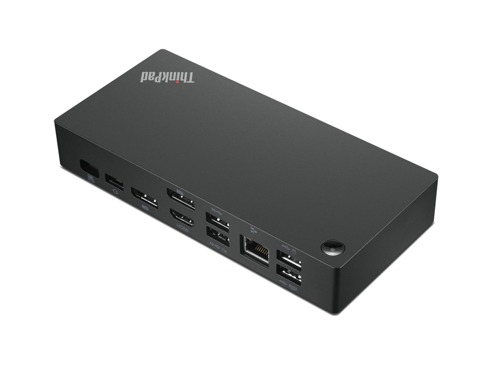 [195348191975] 195348191975 LENOVO ThinkPad Universal USB-C Docking Station - 90W 1xUSB-C 1xHDMI 2xDP 3xUSB 3.1 2xUSB 2.0 GLAN Audio for ThinkPad X1 Carbon X1 Yoga Tablet 10