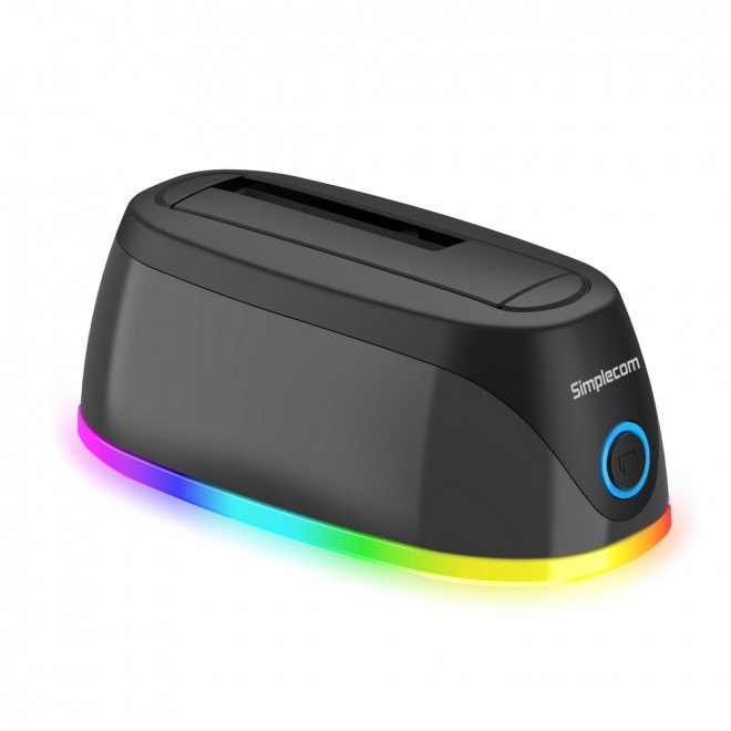 [9350414002314] 9350414002314 Simplecom SD336 USB 3.0 Docking Station for 2.5" and 3.5" SATA Drive with RGB Lighting
