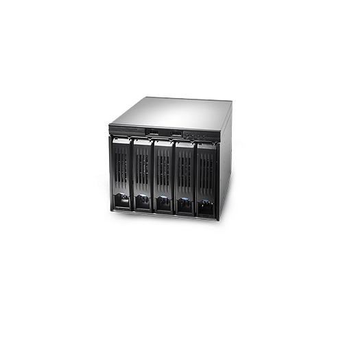 [CAC-SK33502-10A-1] CAC-SK33502-10A-1 Chenbro SK33502 5-bay 3.5" HDD Enclosure with 12Gb/s SAS  SATA Backplane
