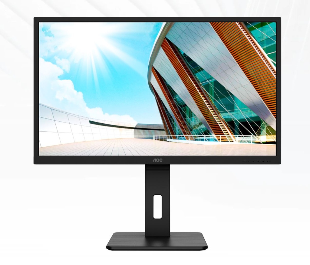 [4717385946088] AOC 31.5" IPS, 2K QHD (2560 x 1440, USB-C, USB 3.2 Hub/Charger, 4ms, 75Hz, DP, HDMI,  HAS, Flicker Free, Low Blue Mode, VESA 100X100mm (LS)