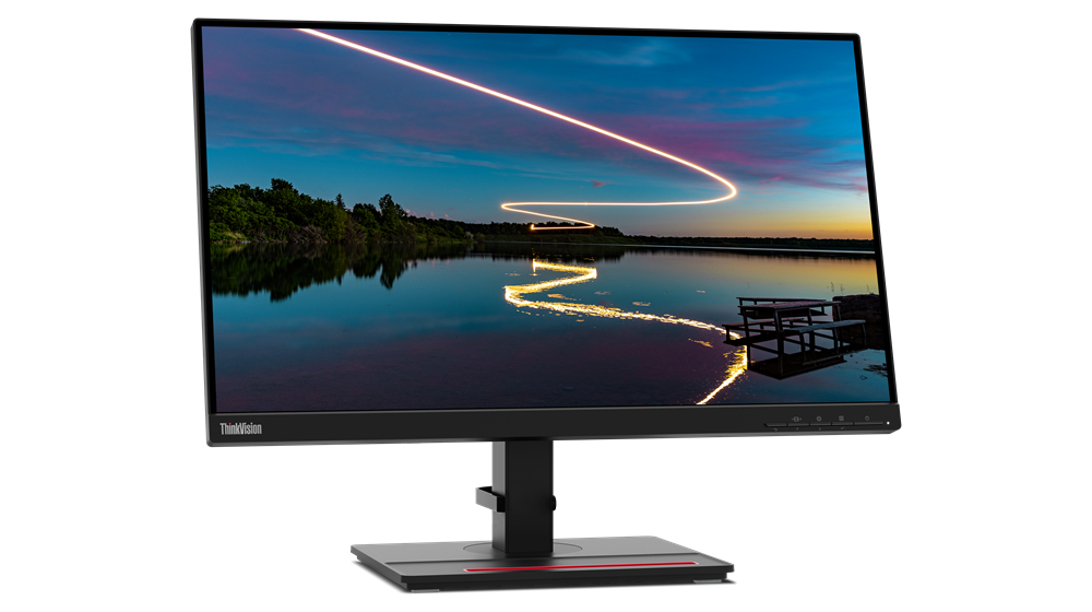 [195713896764] 195713896764 LENOVO ThinkVision T24m-20 23.8"/24" 60Hz FHD IPS Monitor USB-C Dock 1920x1080 Height Adjust Tilt Swivel Pivot Daisy Chain HDMI DP LAN 4xUSB Hub VESA