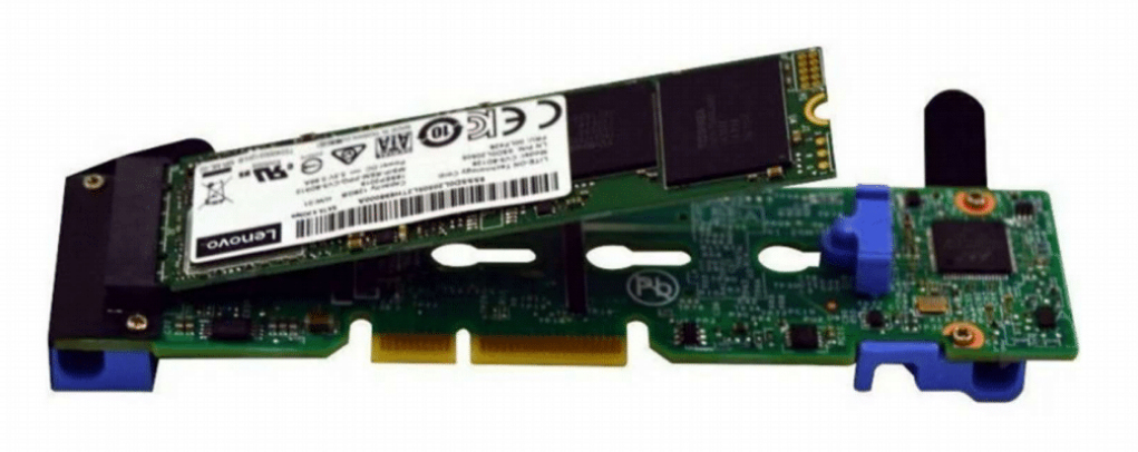 [889488668571] 889488668571 LENOVO ThinkSystem M.2 SATA/NVMe 2-Bay Enablement PCIe Adapter for SR250v2 ST250V2