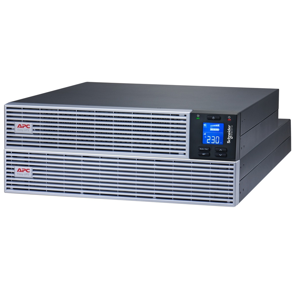 [SRVL2KRILRK] SRVL2KRILRK APC Easy UPS 2000VA/1800W Online UPS, 4U RM, 230V/16A Input, 6x IEC C13 Outlets, Lithium Ion Battery, W/ Battery Pack, W/ Rail Kit