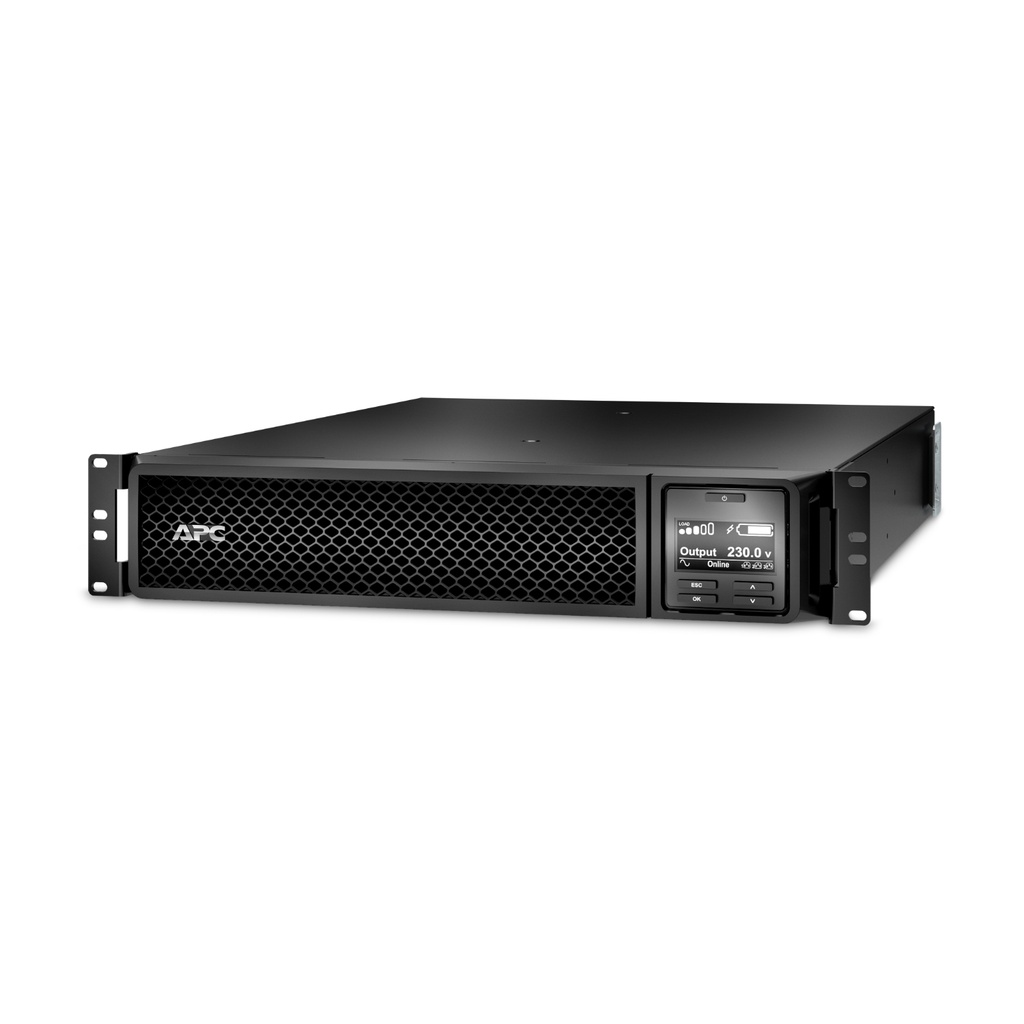 [UPAPCSRT1500RMXLI-NC] UPAPCSRT1500RMXLI-NC APC Smart-UPS 1500VA/1500W Online UPS, 2U RM, 230V/10A Input, 6x IEC C13 Outlets, Lead Acid Battery, W/ Network Card, W/ Rail Kit