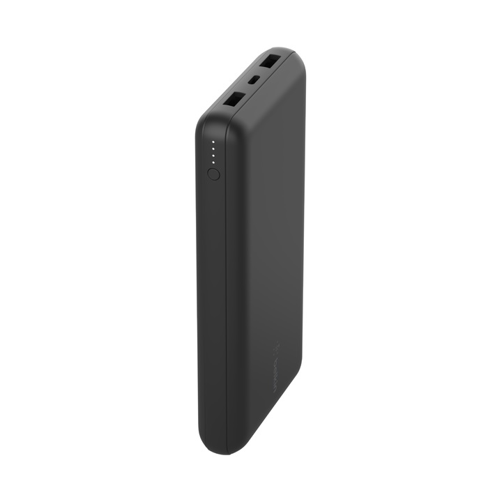 [745883837694] 745883837694 Belkin BoostCharge Power Bank 20K (Multi-port) - Black(BPB012btBK),1xUSB-C, 2xUSB-A, 5cm USB-C to USB-A Cable,15W Total Power, 3-Port Power Bank,2YR