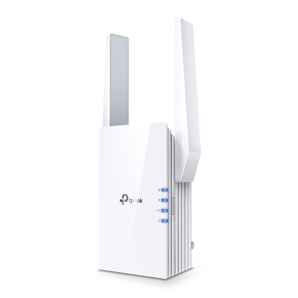 [4897098682159] 4897098682159 TP-Link RE705X AX3000 Mesh WiFi 6 Extender 574Mbps@2.4GHz 2402Mbps@5GHz, 1x Gigabit Ethernet Port, 2x External Antennas