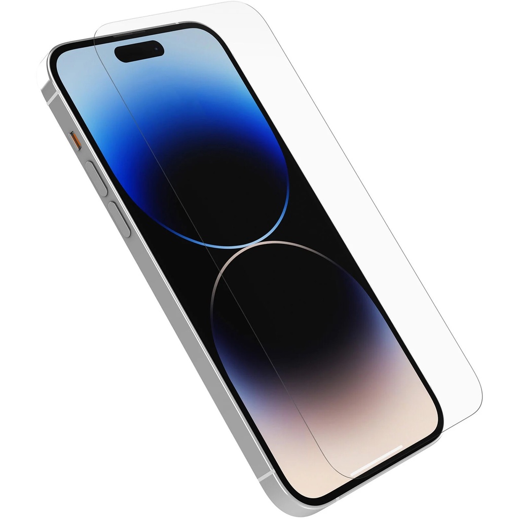 [840262389242] 840262389242 OtterBox Alpha Glass Apple iPhone 14 Pro Max Screen Protector Clear-(77-89310),Antimicrobial,3X Anti-Scratch,Survive 3ft Drops, 2 Years Warranty