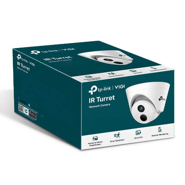 [4897098689059] TP-Link VIGI 3MP C430I(4mm) IR Turret Network Camera, 4mm Lens, Smart Detection 3YW