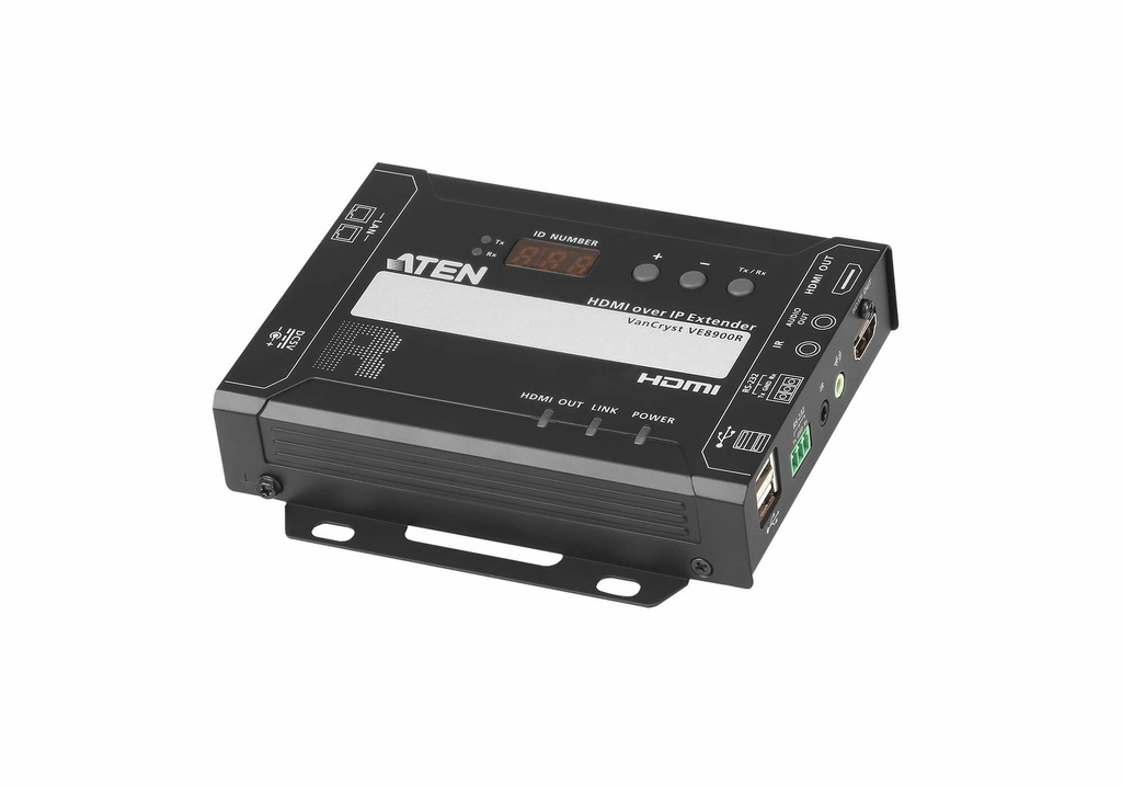 [4719264645662] 4719264645662 Aten HDMI over IP Receiver, extends lossless 1080p signals with low latency via recommended gigabit switches