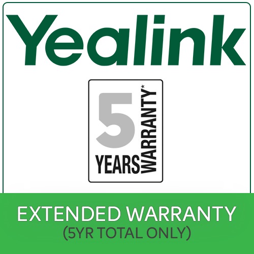 [IPY-EXTWAR-YEA-5YR] IPY-EXTWAR-YEA-5YR Yealink 5 Years Extended Return To Base (RTB) Yealink Warranty $50 value, Yealink Microsoft Devices AMS Program for End Users