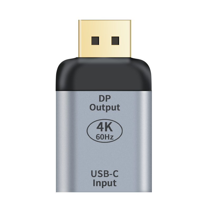 [9320652021071] Astrotek USB-C to DP DisplayPort Female to Male Adapter support 4K@60Hz Aluminum shell Gold plating for Windows Android Mac OS