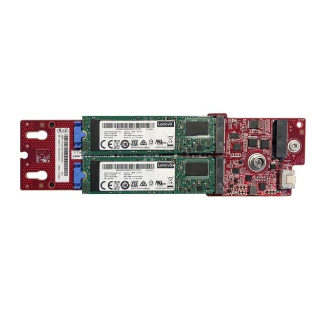 [889488497881] 889488497881 LENOVOThinkSystem M.2 SATA/NVMe 2-Bay Enablement Kit for ST250V2/SR250V2/ST650V2/SR630V2/SR650V2/SR670V2/