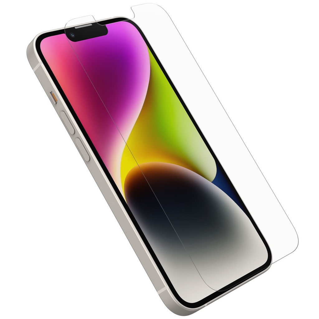 [840262385275] 840262385275 OtterBox Trusted Glass Apple iPhone 14 / iPhone 13 / iPhone 13 Pro Screen Protector Clear -(77-88913),2x Anti-Scratch, Drop Defense,2 Years Warranty