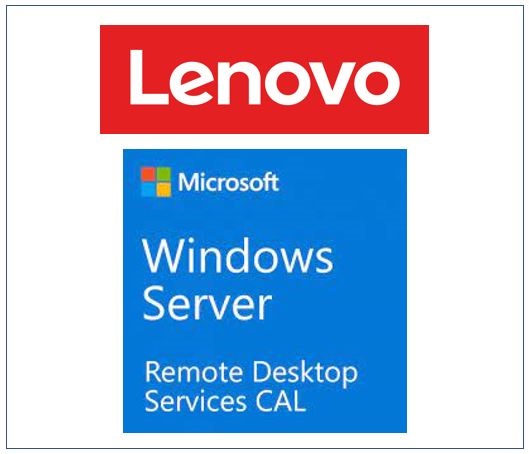 [889488478606] LENOVO  Windows Server 2019 Remote Desktop Services Client Access License (10 User) ST50 / ST250 / SR250 / ST550 / SR530 / SR550 / SR650 / SR630
