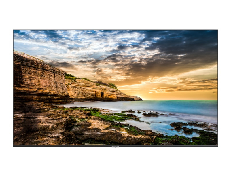 [8806090495212] 8806090495212 Samsung 55" QET Professional Display 4K UHD 3840x2160 8ms 4000:1 2xHDMI USB LAN 16/7 Speakers VESA Digital Signage 3YR WTY