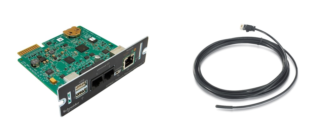 [731304355540] 731304355540 APC Network Management Card 3 With Environmental Monitoring, Suitable For Smart-UPS with a SmartSlot or SUM, SURTA, SURTD, SMT, SMX  SRT Series
