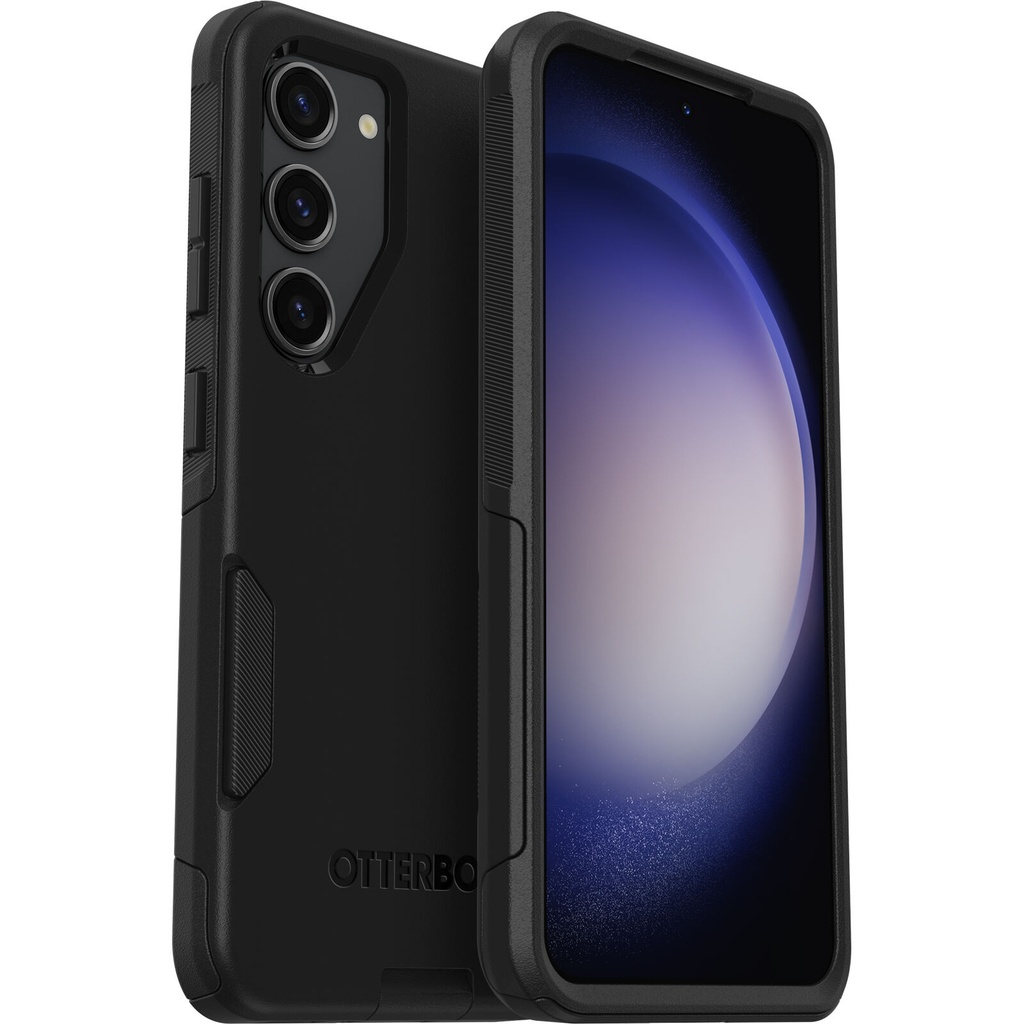 [840304712724] 840304712724 OtterBox Commuter Samsung Galaxy S23 5G (6.1") Case Black - (77-91090), Antimicrobial, DROP+ 3X Military Standard, Raised Edges, 7 Years Warranty